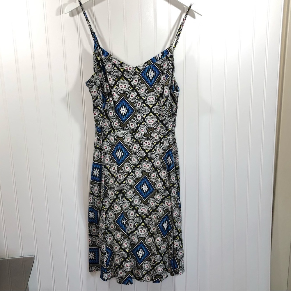 Old Navy Women’s Aztec Abstract Print Sun Dress Sz L
